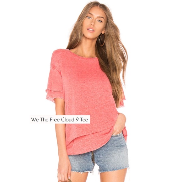 FREE PEOPLE Tshirt Top Cloud 9 - Picture 3 of 9